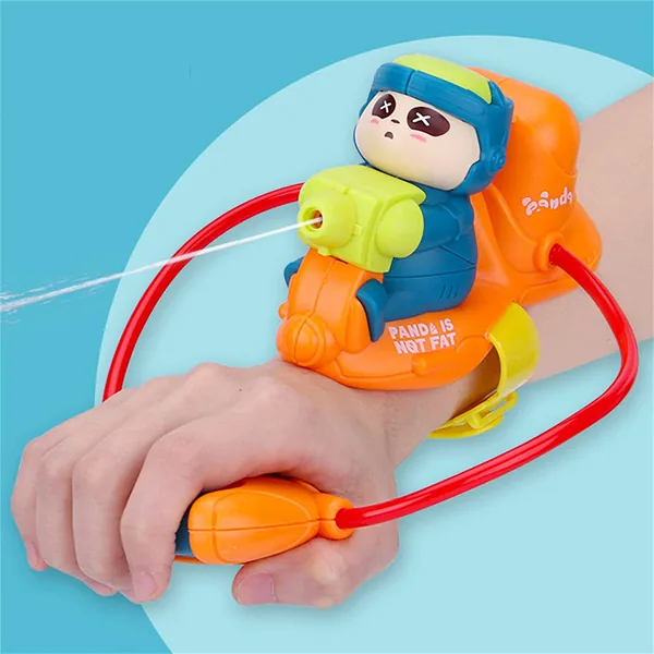YR243275 Cute Panda Wristband Water Gun for Adults Toy Squirt Gun Out