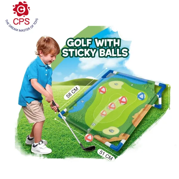 YR305764-Outdoor Toy High Quality Golf Toy Set Golf Sticky Ball Indoor Outdoor Po