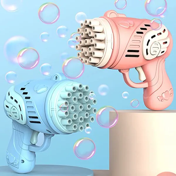 YR254961 23 Hole Bazooka Bubble Machine Gun Handheld Blower Toy with