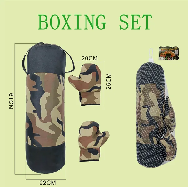 YR304655-Outdoor Toy Indoor Outdoor Sport Toy Boxing Bag and Gloves Boxing Set Su