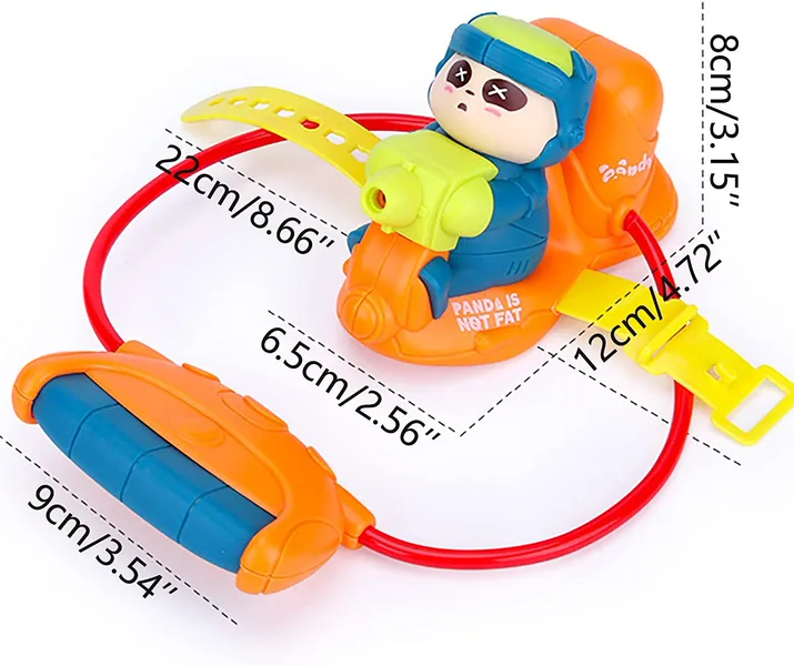 YR243275 Cute Panda Wristband Water Gun for Adults Toy Squirt Gun Out