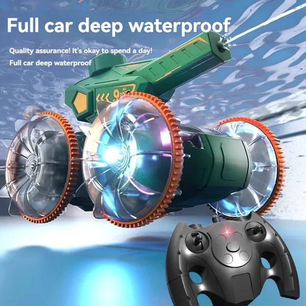 YR304609 3 in 1 Remote Control Car Boat Water Gun Toy Gesture RC Stun