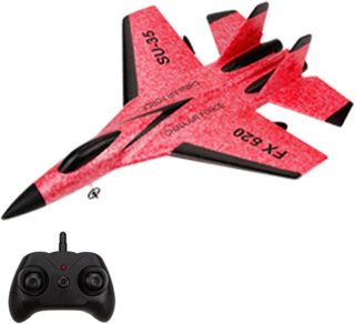 RC Airplane 2.4GHz Remote Control Airplane RC Glider Toy EPP Aircraft Model with 3-Axis Gyro
