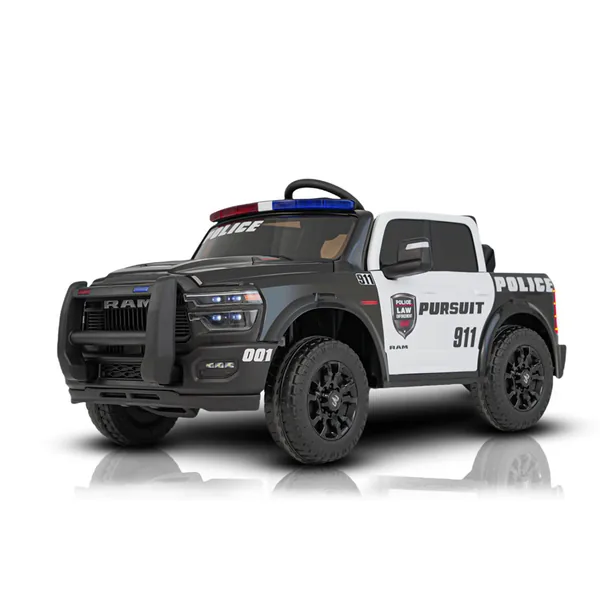 YR336645 Licensed Pickup Truck Police Car Ride on 12V Kids Cars to Dr