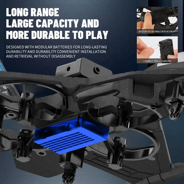 YR290510 2.4G RC Plane With Obstacle Avoidance EPP Foam Remote Contro