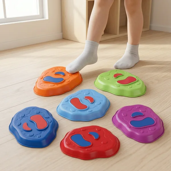 YR350295 Light up Musical Stepping Stones Dance Pad Plastic Education