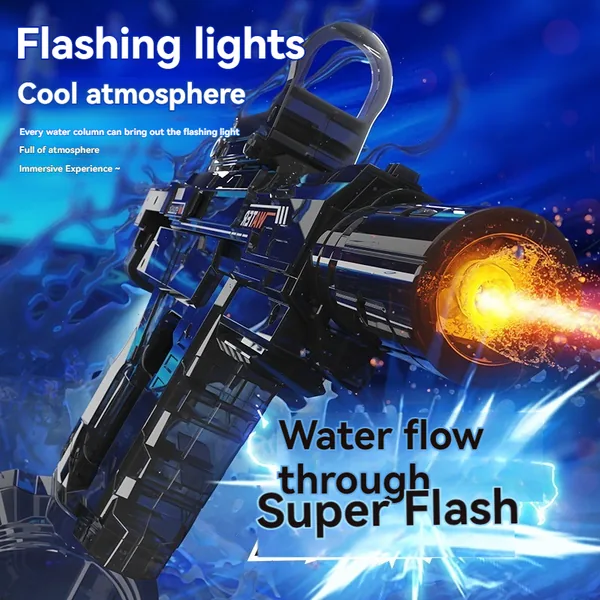 YR342984 UZI Electric Water Guns Automatic Water Gun Blaster with Muz