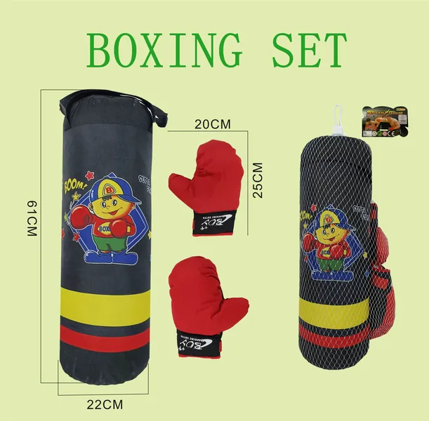 YR304655-Outdoor Toy Indoor Outdoor Sport Toy Boxing Bag and Gloves Boxing Set Su