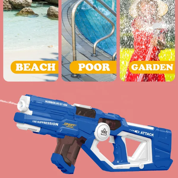 YR272676 750ML High Capacity Long Range Electric Automatic Water Gun