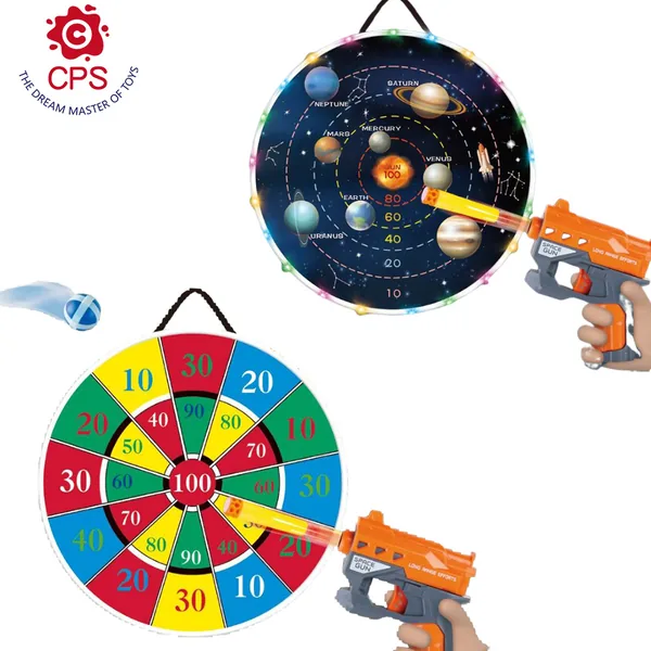 YR306512-Outdoor Toy 2 in 1 Light-up Large Dart Board Indoor Toss Game Sport Toy