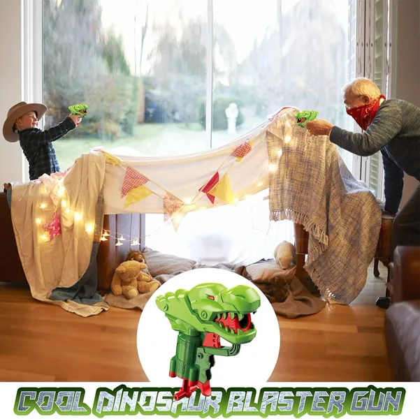 YR283324 Small Dinosaur Foam Blasters for Toddlers Soft Bullet Gun Co