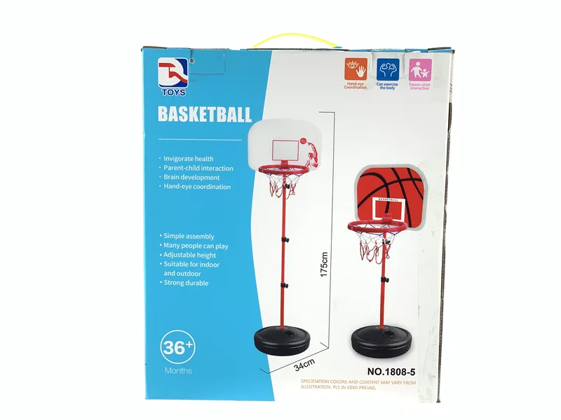 YR307248-Outdoor Toy Kids Basketball Hoop Adjustable Basketball Goals With Ball I