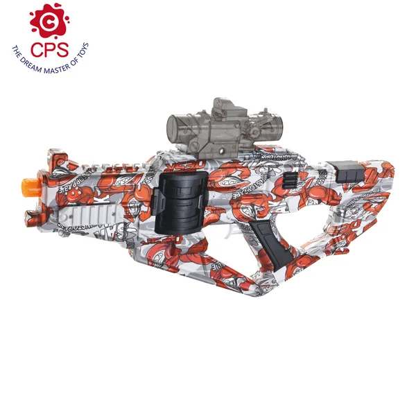 YR308574 Soft Plastic Electronic Pistol Toy Guns Set with Bullet Ejec