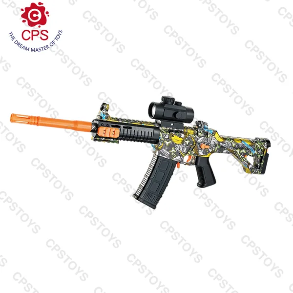 YR308311 QBZ191 Soft Bullet Gun Manual Modular Battery High Speed Gun