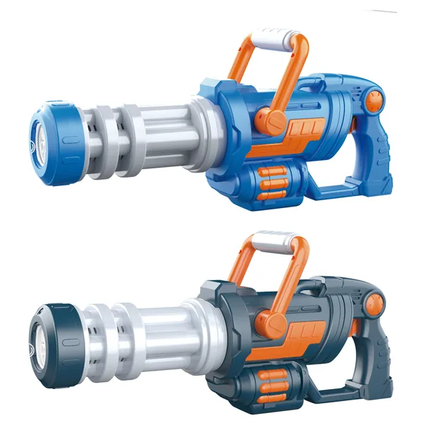YR216137 Water Battery Gatling Bubble Gun Electric Soap Maker Music A