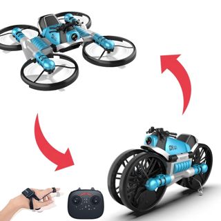 2 in 1 High Speed Flying Car HD Aerial Camera Rc Helicopter Motorcycle Professional Quadcopter Drones With Camera