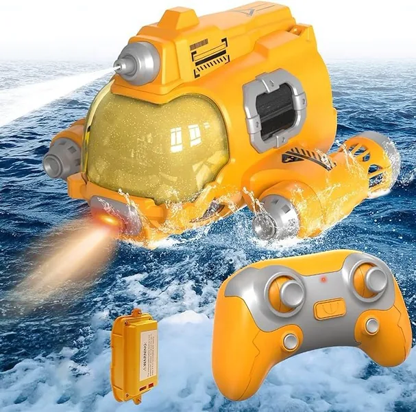 YR301864 Remote Control Boat for Kids 2.4GHZ RC Boat with Spray Water