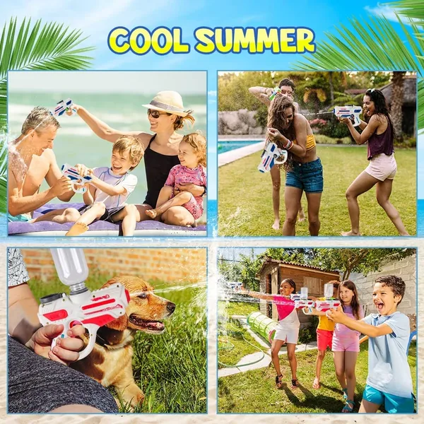 YR246286 Splatter Water Electric Blaster Automatic Kid Soaker Blaster
