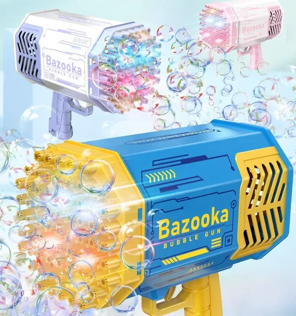 YR260926 69 Holes Bubble Bazooka Hot Selling Blower Gun Automatic Bub