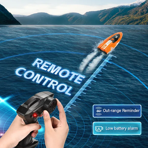 YR306448 High-Speed 2.4G RC Boat for Adults Large Racing Remote Contr