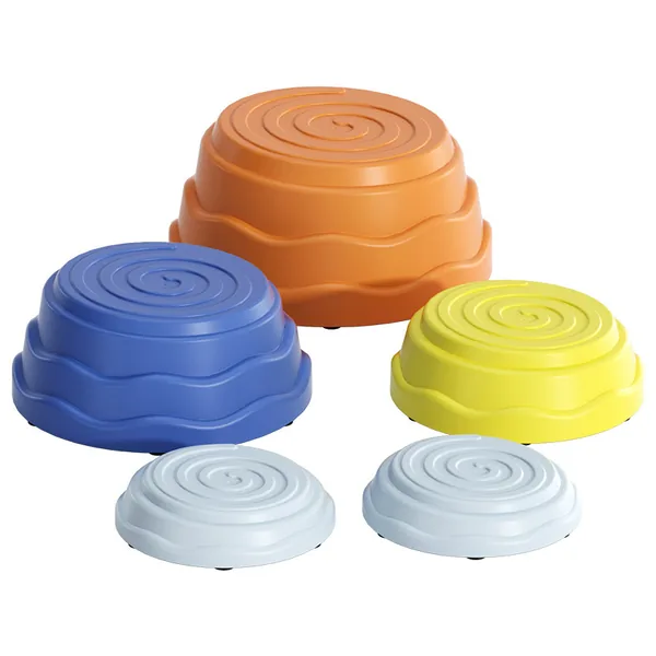 YR296139 5PCS Non-Slip Plastic Balance Stepping Stones for Kids Perfe