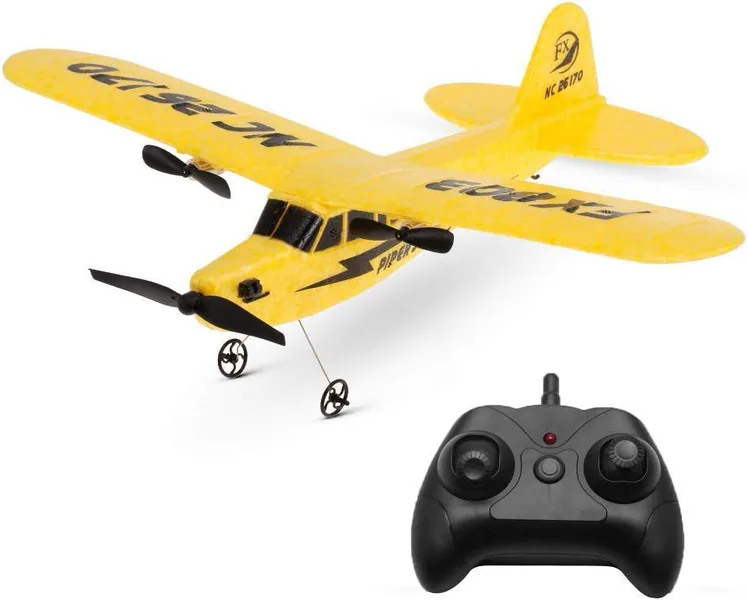 YR265974 RC Airplane 2.4G 2CH 340mm Wingspan Remote Control Glider Fi