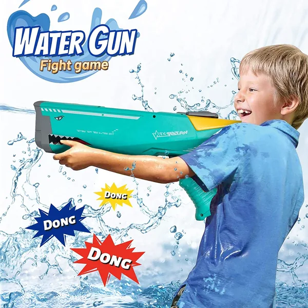YR266689 Songkran Electric Water Gun Automatic Reload Water Squirt Gu