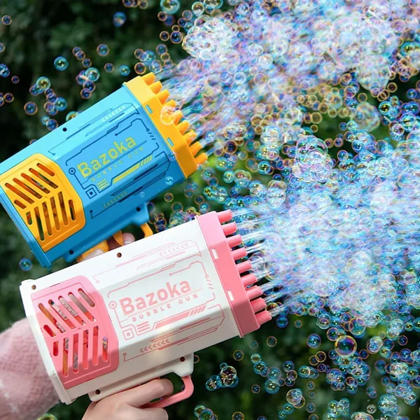 YR260926 69 Holes Bubble Bazooka Hot Selling Blower Gun Automatic Bub