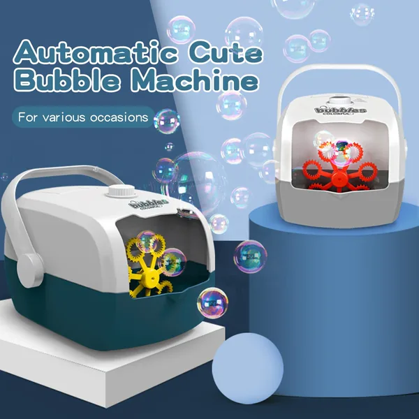YR230308 Automatic Bubble Blower Bubble Maker Electric Bubble Machine