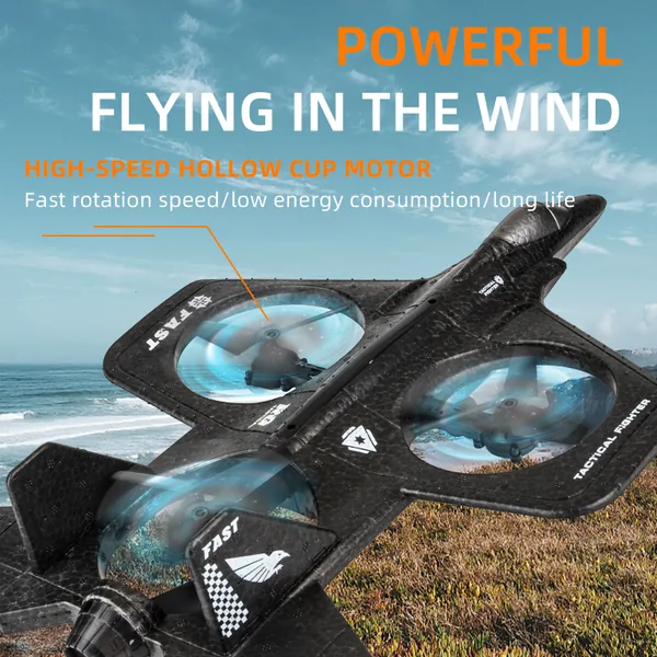 YR265932 2.4G Remote Control Airplane for Kids New Rc Glider Toy Airc