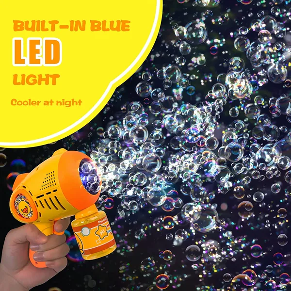 YR271814 Leak-proof Automatic Bubble Gun Toys for Kids Bubble Launche