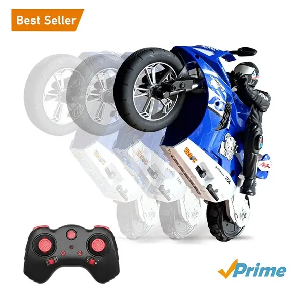 YR233494 1:6 RC Stunt Motorcycle Rc Stunt Car Toys 2.4G Remote Contro