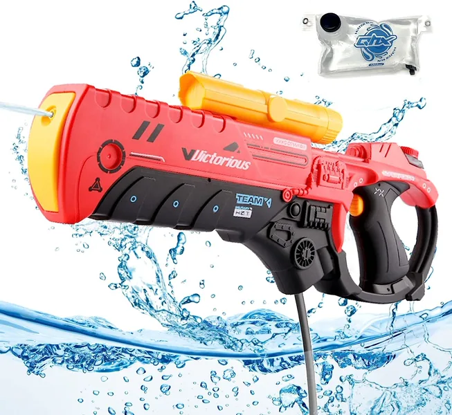 YR273128 Electric Water Gun with Backpack Modes Large Battery Powered