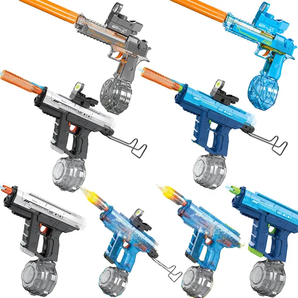 YR309721 AK M416 MP5 Long Range Electric Water Gun with Interactive L