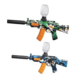 Electric Soft Bullet Gun Automatic Water Blaster Toy for Outdoor Battle Games