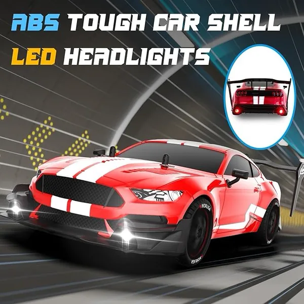 YR335614 Remote Control Car Truck RC Drift Car 1:14 Scale 4WD LED Lig