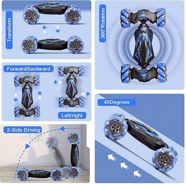 YR289538 1:12 Gesture Sensing RC Stunt Car 2.4Ghz 4WD Hand Controlled