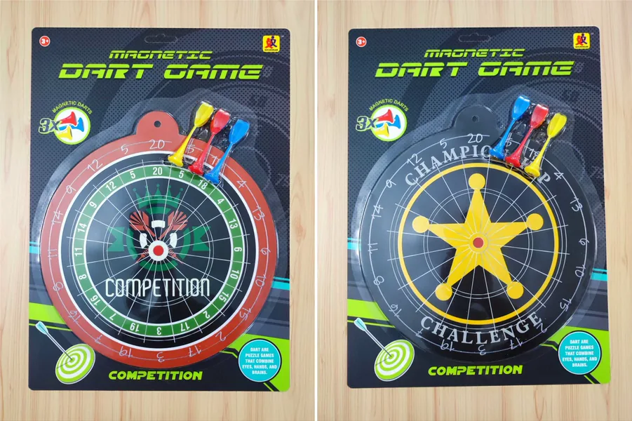 YR305150-Outdoor Toy Indoor Magnetic Dart Board Toy Plastic Dart Throwing Game fo