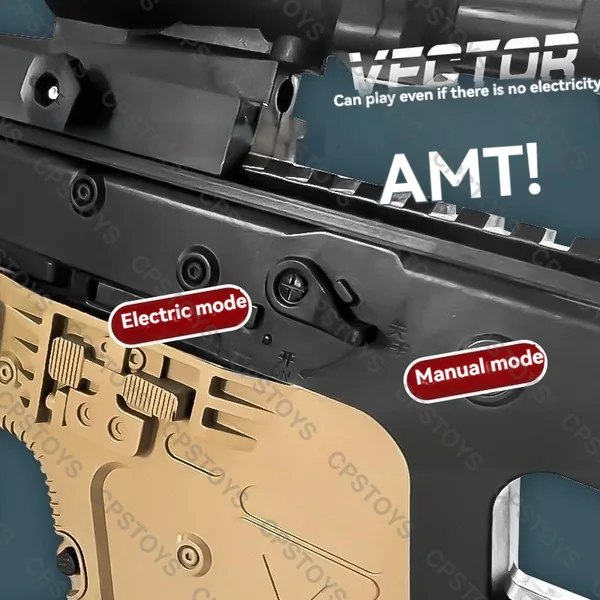 YR307575 Electric Soft Bullet Gun Automatic Blaster High Speed Foam D