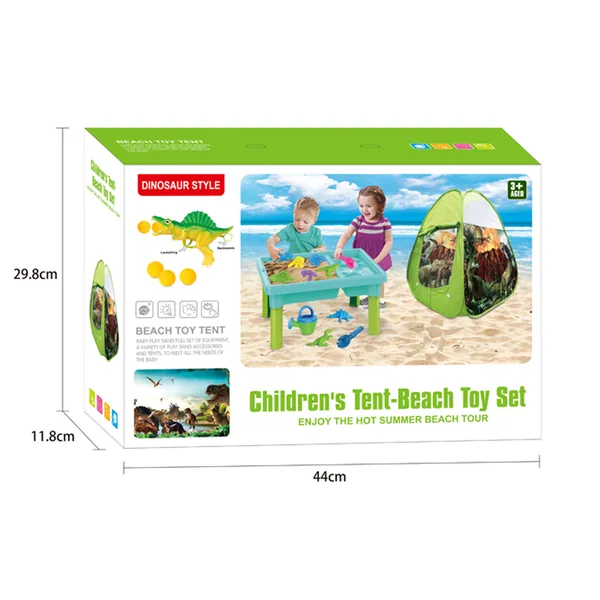 YR254615 Summer Outdoor Toddler Sand & Water Table Beach Toys Set wit