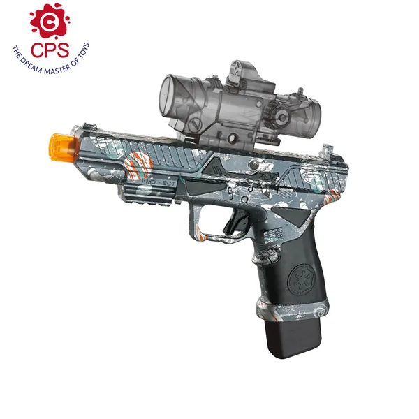 YR288011 Soft Bullet Gun Automatic Gun Electric Shell Ejecting Shooti