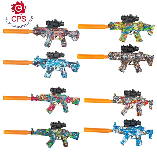YR308562 Kids Soft Bullet Toy Gun AK47 M416 MP5 SCAR Foam Blaster Pla