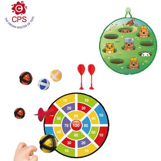 New Design Large Dart Board 72cm Toss Board Game With Sticky Ball Summer Indoor Outdoor Sport Toy for Kids