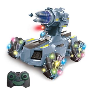 RC 4WD Drift Car Led Light 2.4G Toy Shooting Bullet Battle Drift Mini Electric Car